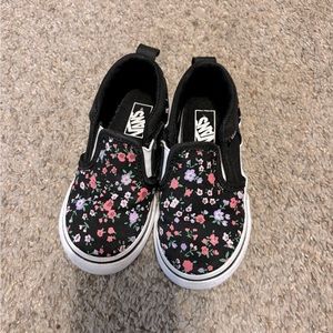 Toddler girls vans size 7